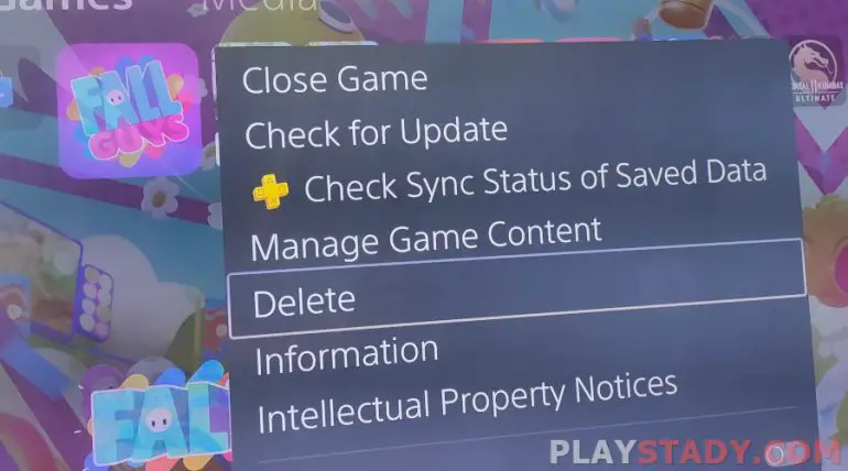 How to Delete Games on PS5
