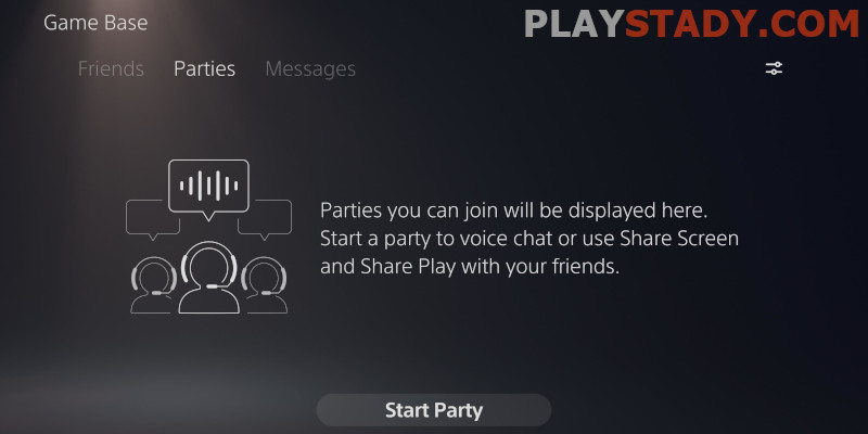 How to Create a Party on PS5