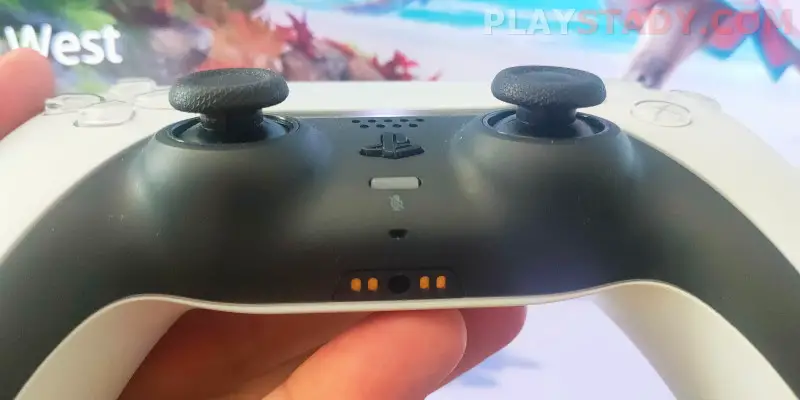 spilled soda water on ps5 controller